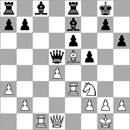 1.Bxg7. Kxg7, 2.Ne5+-