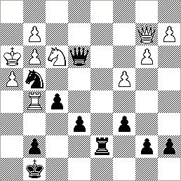 1...Qxg5, 2.hxg5. Rd1