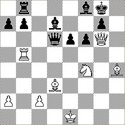 1.Qh7+. Kf7, 2.Bg6+